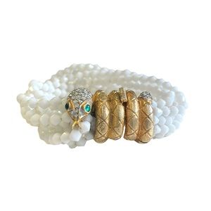 Vintage Mimi di N Snake Clasp Bracelet